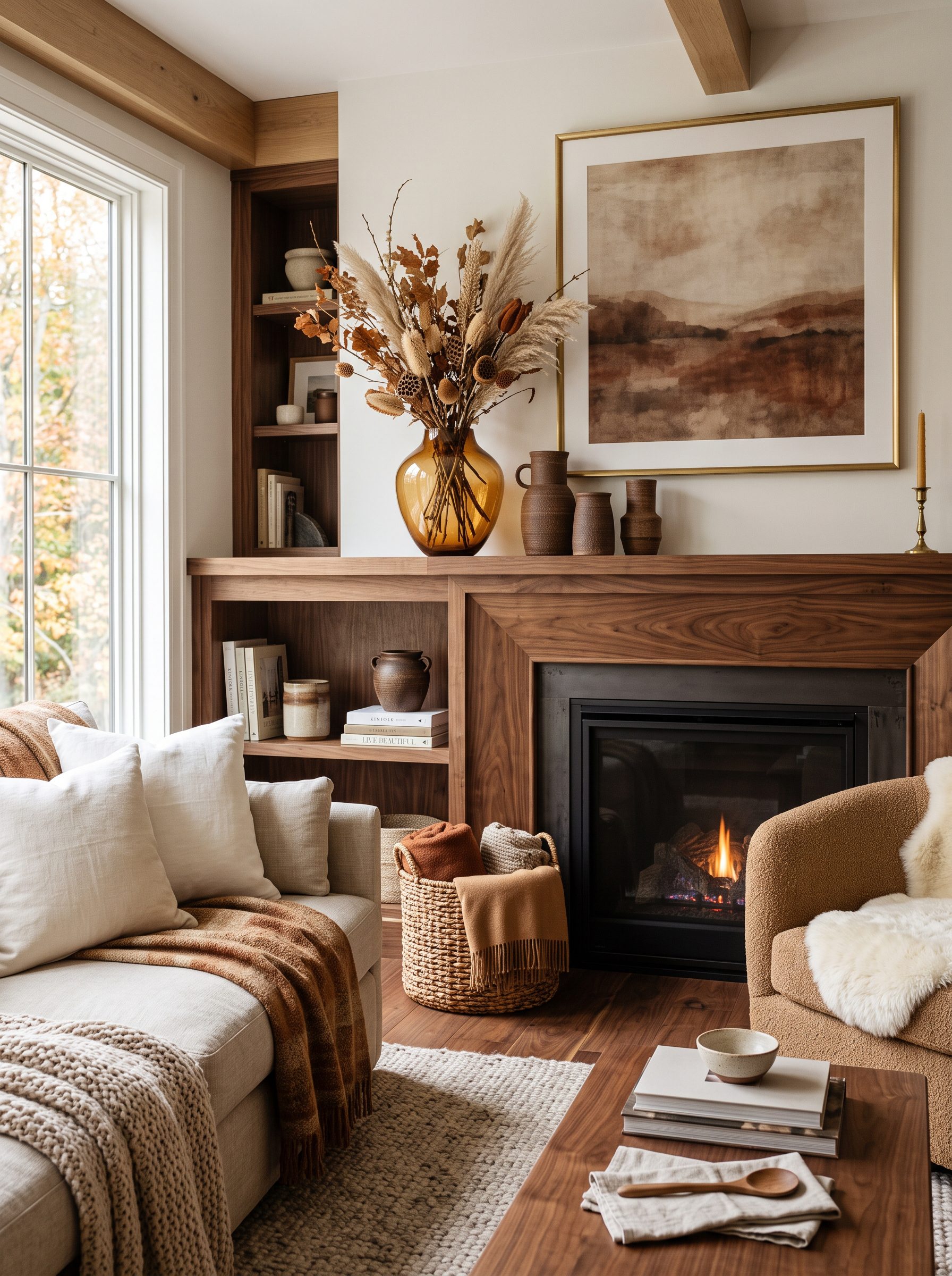 Elegant Fall Home Decor Ideas That Aren’t Orange and Overdone