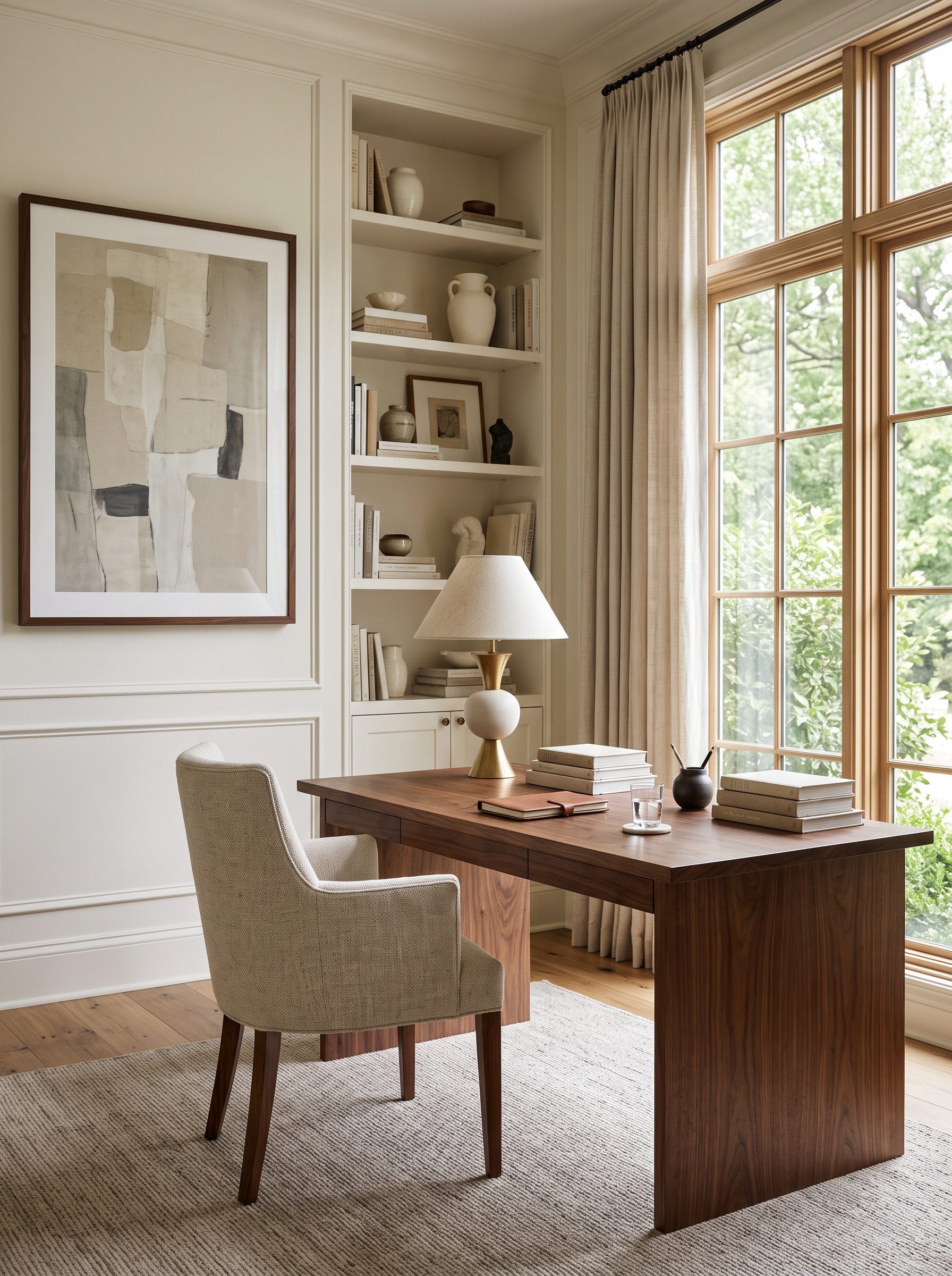 Quiet Luxury Home Office Ideas That Make Working From Home Feel Elevated
