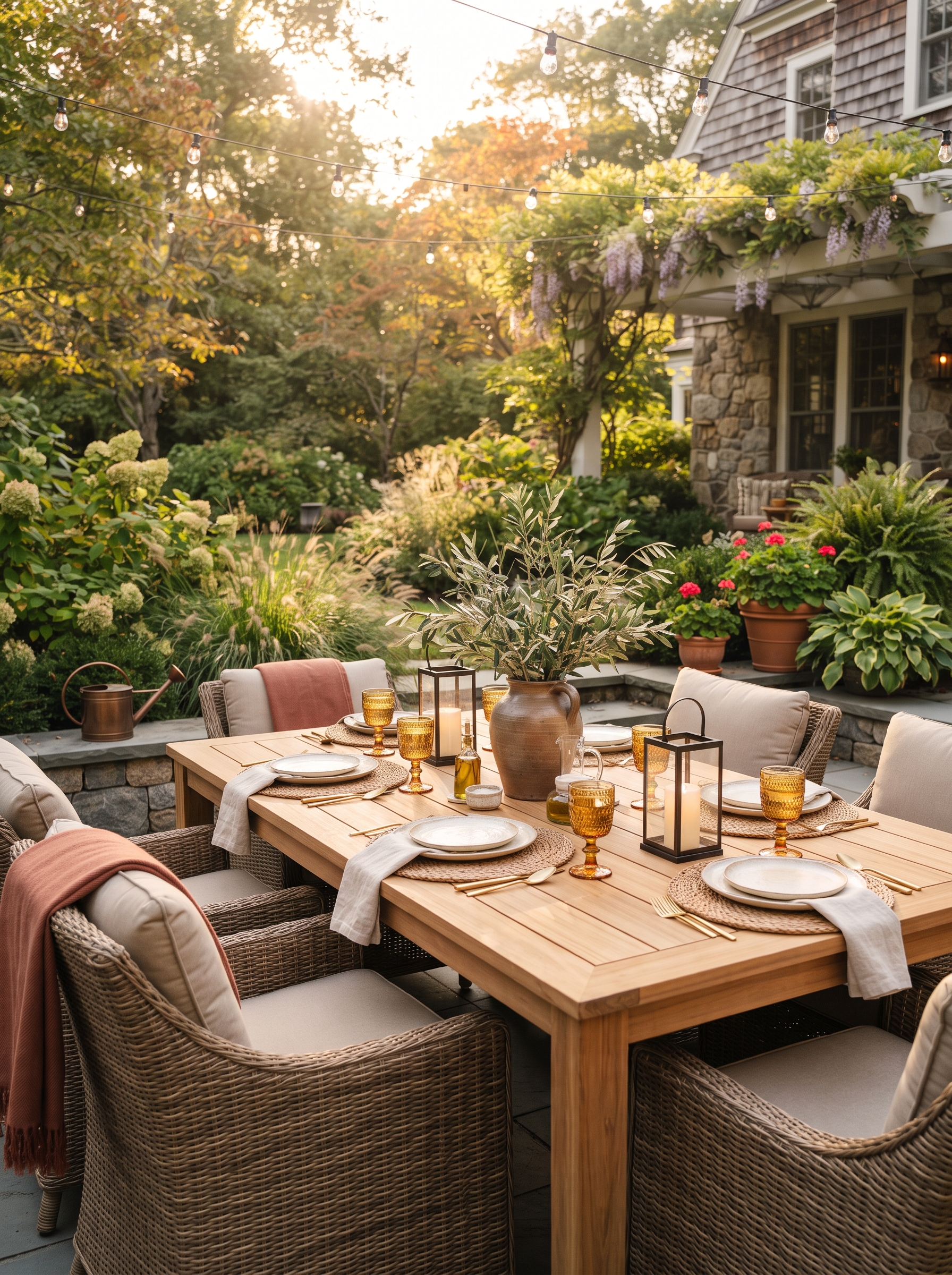 Outdoor Patio Ideas for a Cozy Late-Summer to Fall Transition