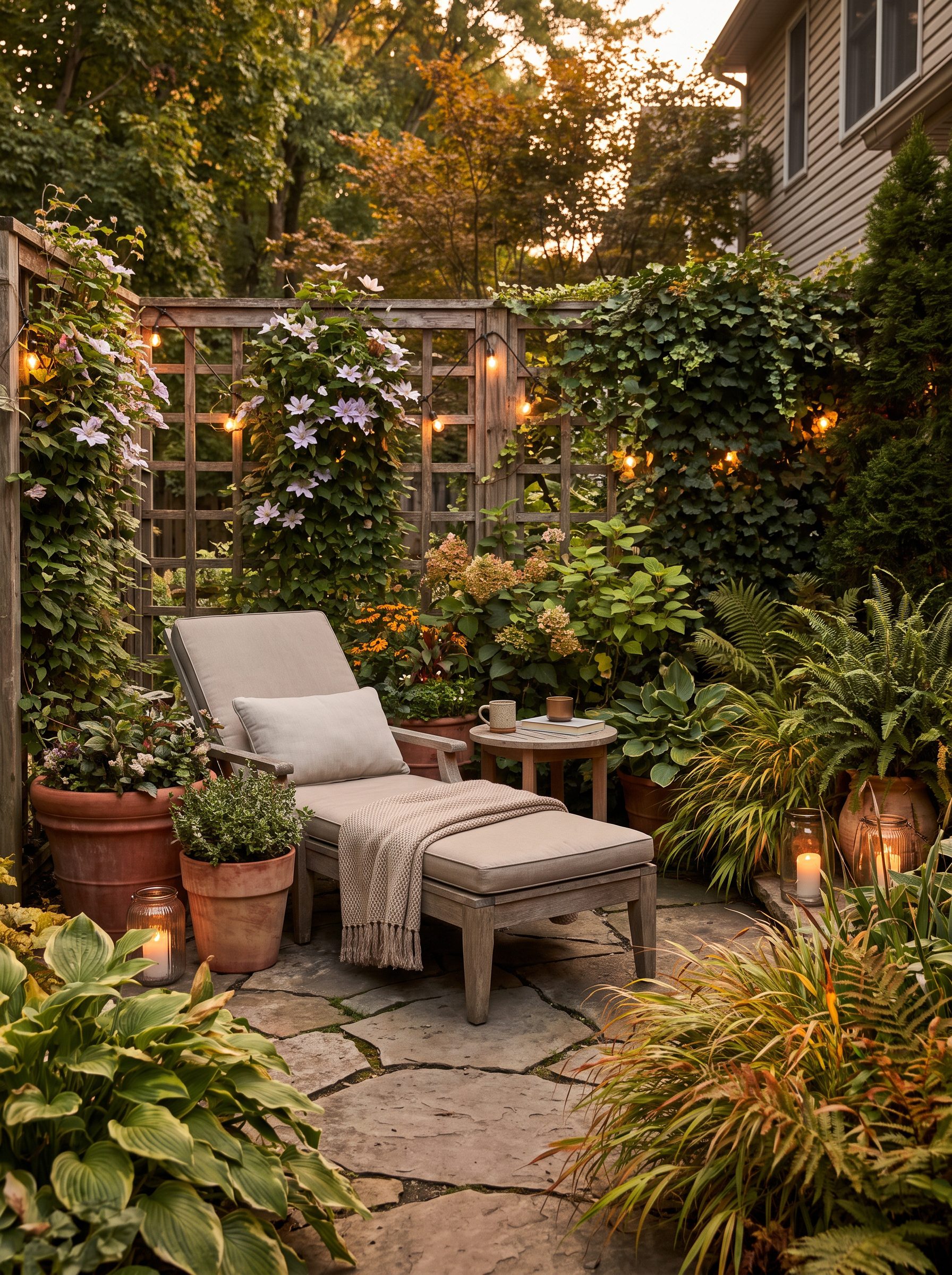 Turn a Small Backyard Corner Into a Private Garden Sanctuary