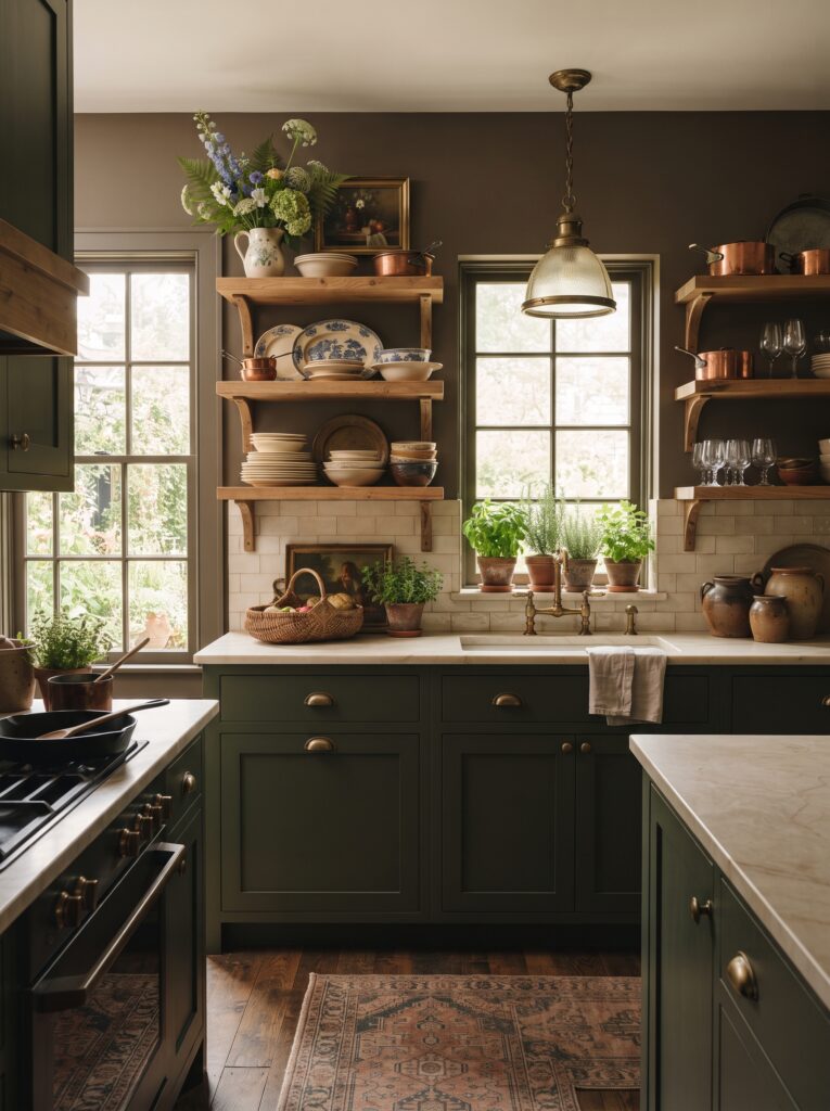 Dark Cottagecore Kitchen Ideas With Timeless Charm