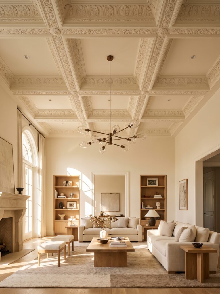 Statement Ceiling Ideas That Make Your Home Look Custom-Designed
