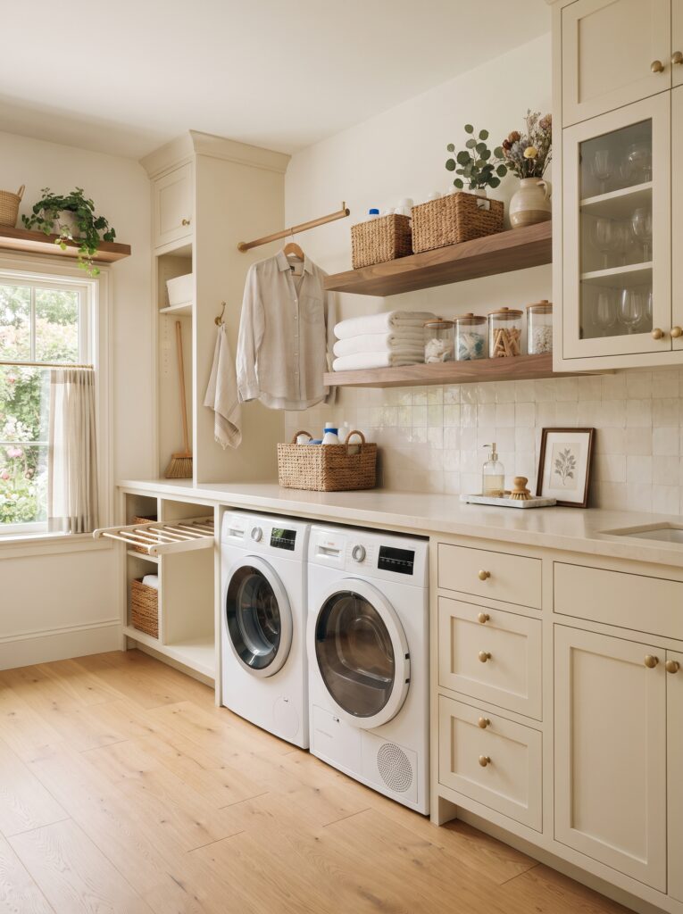Laundry Room Organization Ideas That Look Beautiful and Built-In