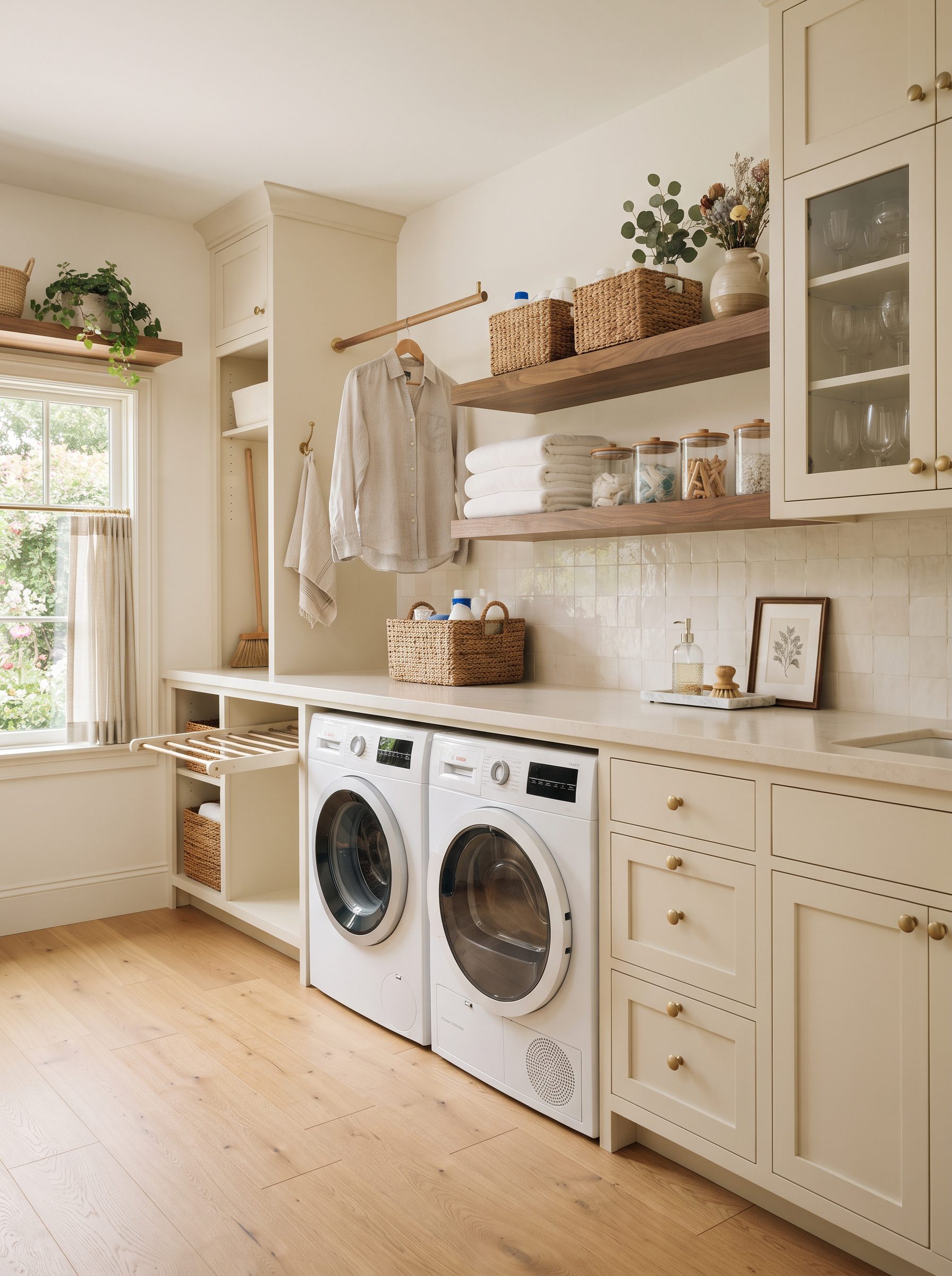 Laundry Room Organization Ideas That Look Beautiful and Built-In