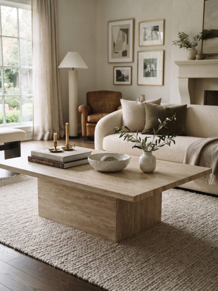 How to Style a Coffee Table Like a Luxury Interior Designer