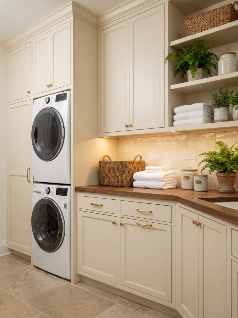 Small Laundry Room Ideas That Feel Beautiful, Organized, and High-End