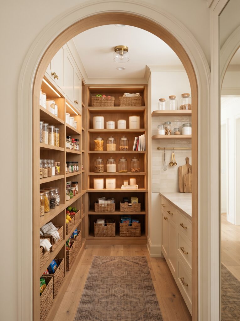 Walk-In Pantry Ideas That Make a Kitchen Look Instantly Expensive