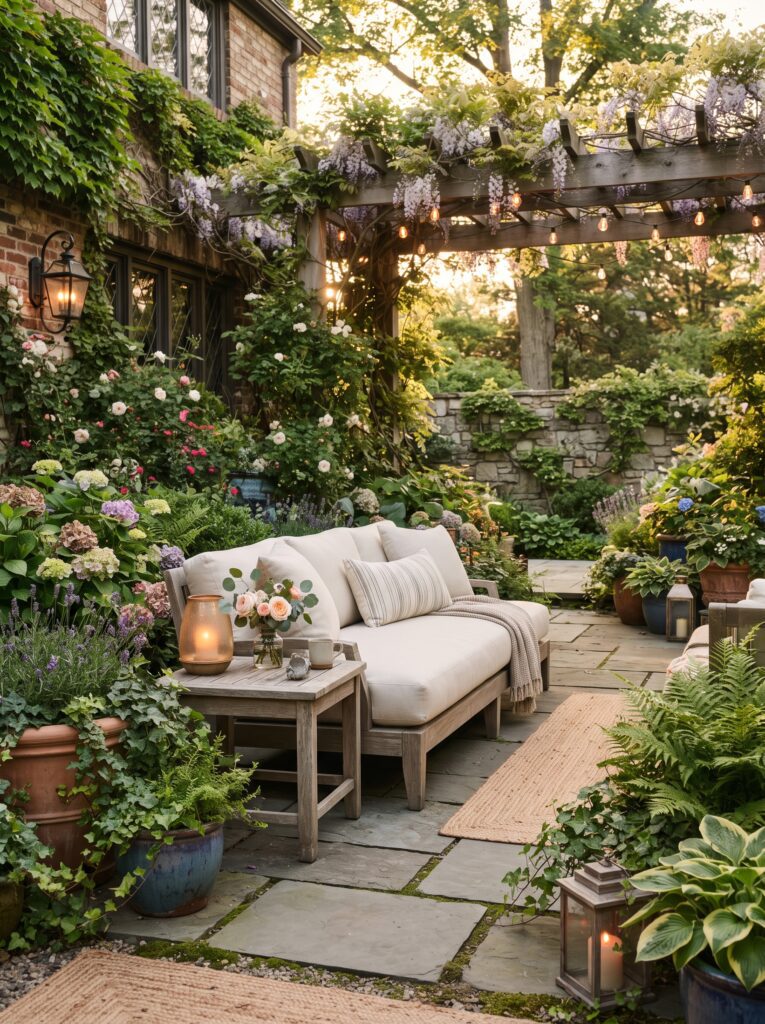 The Garden Patio Ideas That Make Outdoor Spaces Feel Magical