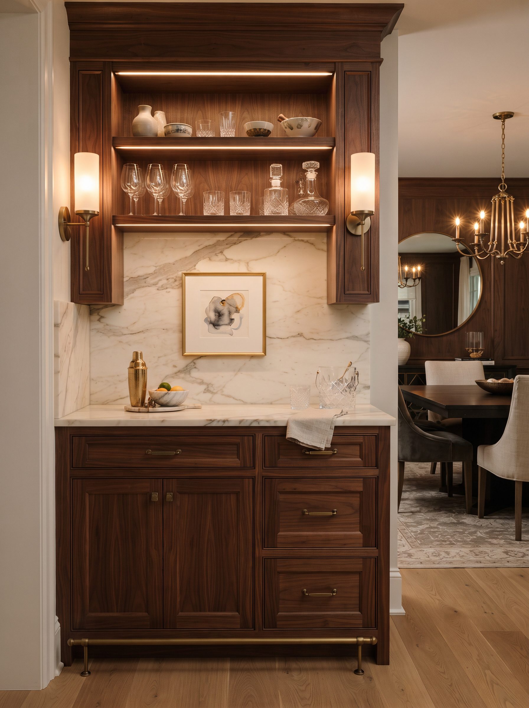 Built-In Home Bar Ideas for an Elevated Entertaining Space