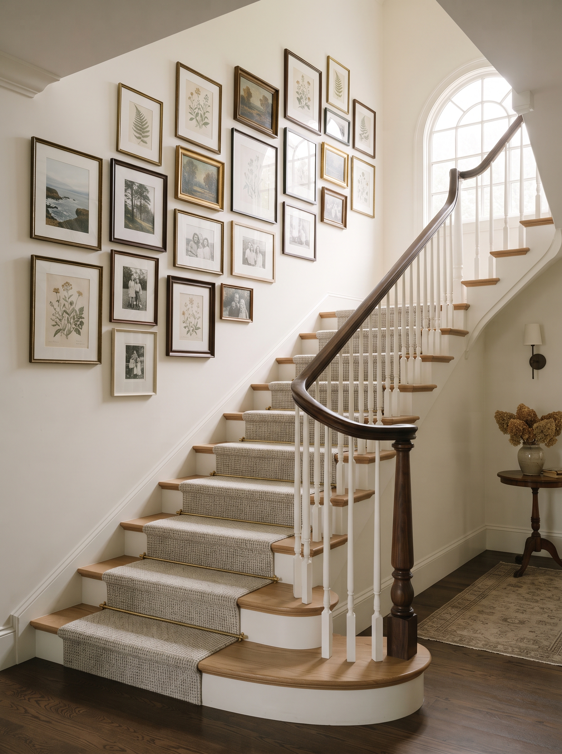 Staircase Gallery Wall Ideas That Feel Collected, Not Cluttered