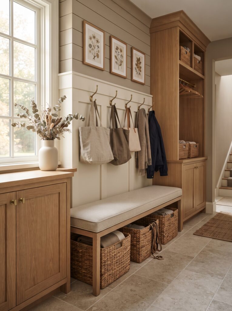 Elegant Mudroom Ideas: How to Create a Beautiful, Organized and Welcoming Drop Zone