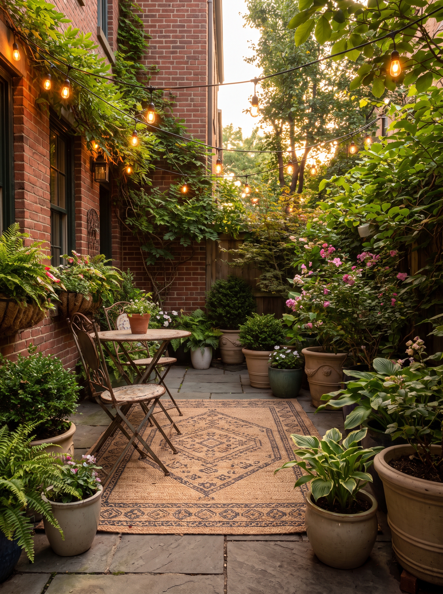 How to Turn a Tiny Outdoor Space Into a Private Garden Escape