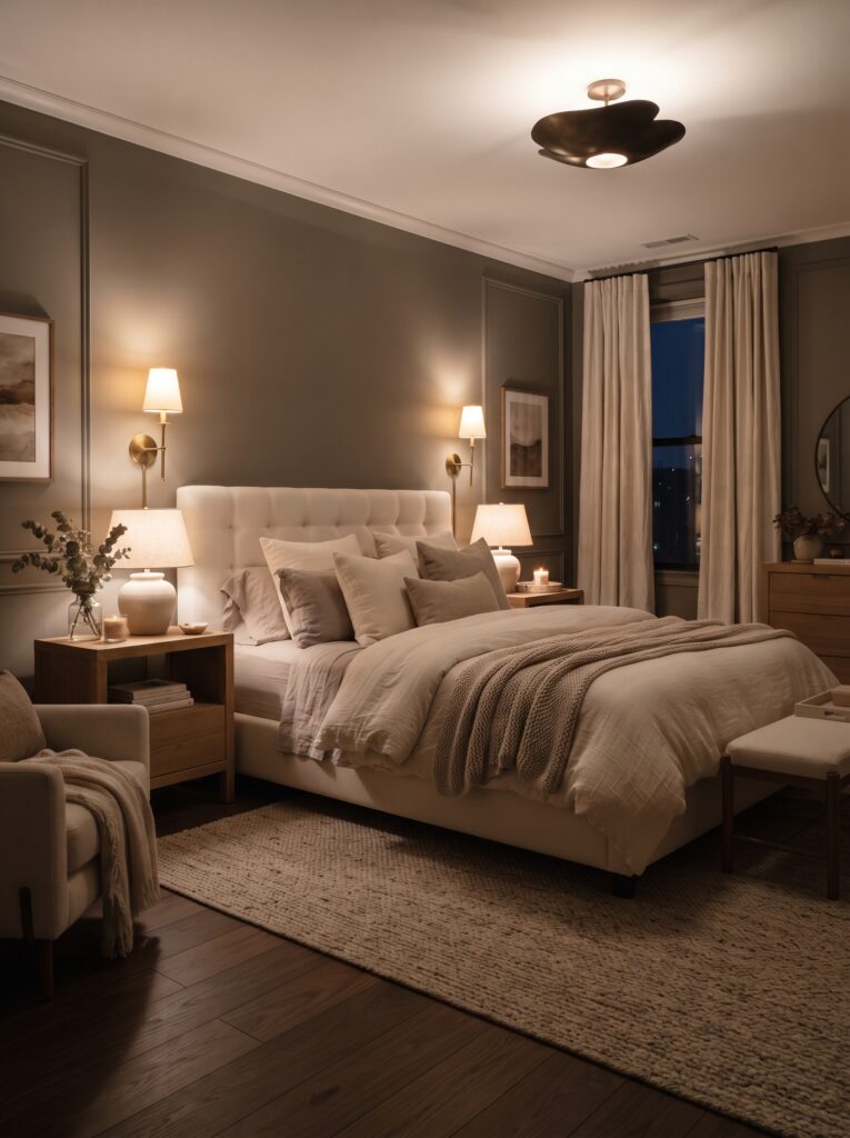 Bedroom Lighting Ideas: How to Create a Soft, Cozy, Luxury Bedroom at Home