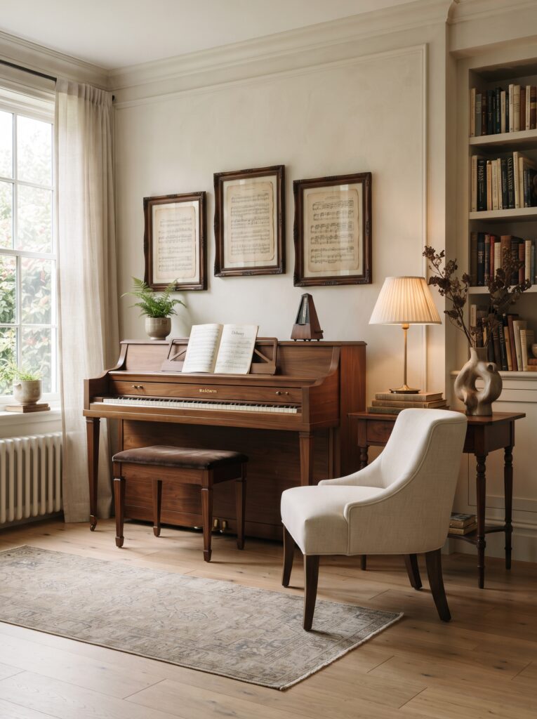 How to Create an Elegant Home Music Room That Feels Sophisticated and Personal